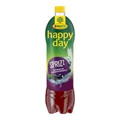 Schwarze Johannisbeere gespr. 1000ml - 6er Vorteilspack von Happy Day