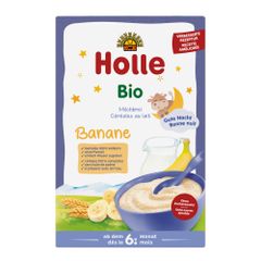 Organic milk porridge banana good night 250g - value pack of 8 from Holle