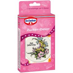 Dr. Oetker Zucker Dekor Schild Schmetterling 17g