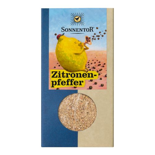 Organic lemon pepper 70g - value pack of 6 from Sonnentor