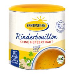 Bio Rinderbouillon hefefrei 120g von Erntesegen