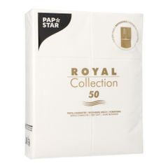 Bestecktaschen weiss 50ct von Papstar