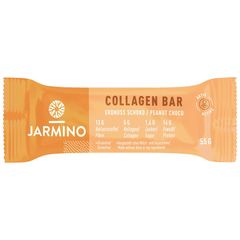 Bio Collagen Riegel Erdnuss 55g - 12er Vorteilspack von Jarmino