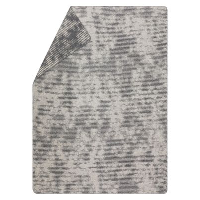 Kuscheldecke Struktur Farbe Filzgrau 150x200cm von David Fussenegger