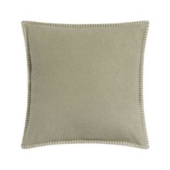 Kissenhülle Uni 50 x 50 cm - Salbei - GRS zertifiziert - von David Fussenegger