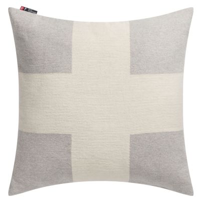 Kissenhülle Kreuze Farbe Filzgrau 50x50cm von David Fussenegger