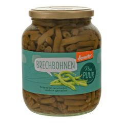 Bio Brechbohnen 690g - 6er Vorteilspack von Nur Puur