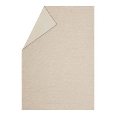 Honeycomb Throw Solid Color Sand 140x200cm by David Fussenegger