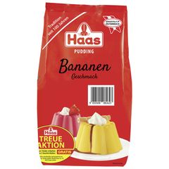 Pudding Banane 1000g von Haas Eduard