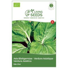Bio Asia Salat Pak Choi 5.6g Saatgut von Living Seeds