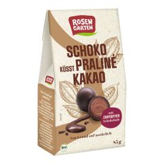Bio Schoko küsst Praline Kakao 85g - 6er Vorteilspack von Rosengarten