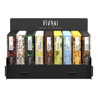Bio Riegeldisplay von Vivani