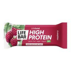 Bio High Protein Himbeere 40g - 15er Vorteilspack von Lifebar