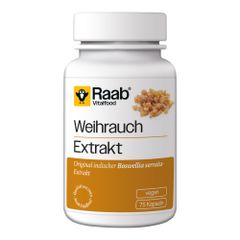 Weihrauch Extrakt Kapseln 75St 75ct von Raab Vitalfood