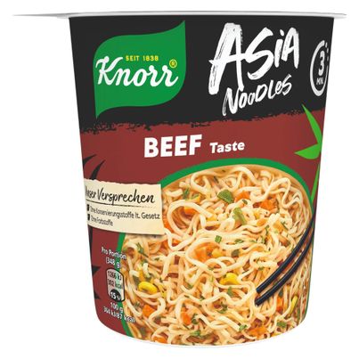 Knorr Asia Noodles Rind 63g - Instant Nudeln von Knorr