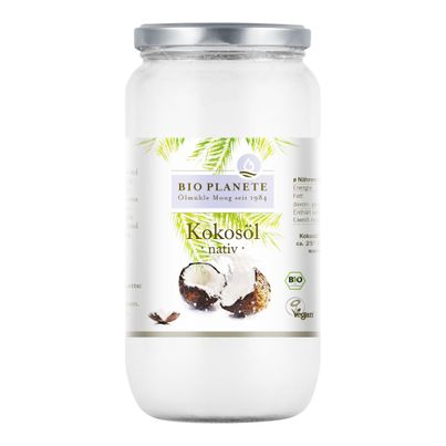 Bio Kokosöl nativ 950ml - 4er Vorteilspack von Bio Planete