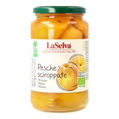 Bio Pfirsichstücke i.Saft geschält 560g - 6er Vorteilspack von La Selva