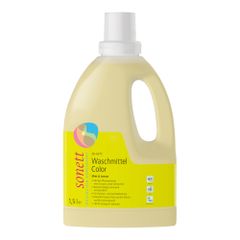 Bio Waschmittel Color Mint&Lemon 1500ml - 6er Vorteilspack von Sonett