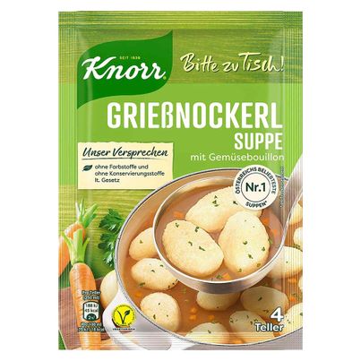 Knorr Please come to the table! Semolina dumpling soup 68g