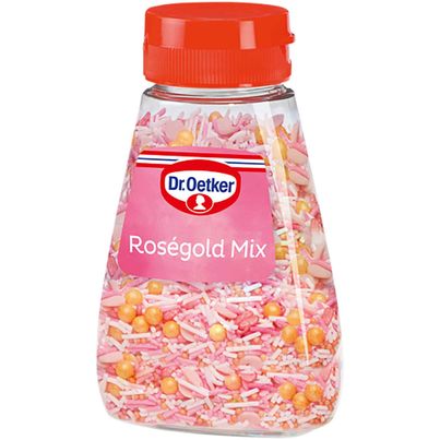 Dr. Oetker Roségold Mix Streudekor 115g