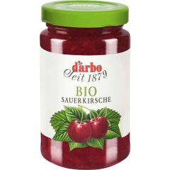 Darbo sour cherry organic jam 260g