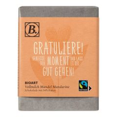 Bio Schoko 'Genieße den Moment' 70g - 10er Vorteilspack von Bioart