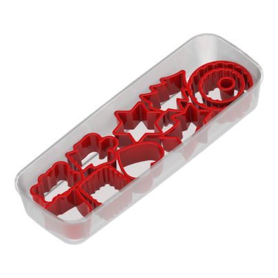 Cookie cutters mini 12 pieces from Doraplast