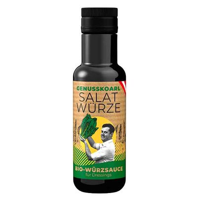 Organic salad seasoning 100ml - traditional brewing process - months of maturation - vegan - gluten-free - made from lupins by Genusskoarl