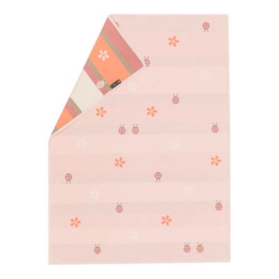 Baby Blanket Ladybugs Color Rosé 75x100cm by David Fussenegger