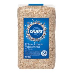 Bio Echter Arborio Reis Vollkorn 500g - 8er Vorteilspack von Davert
