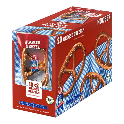 Bio Brezel 10x2er 400g von Huober