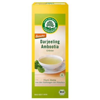 Bio Grüntee Darjeeling Ambootia 20 Beutel 30g von Lebensbaum