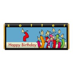 Bio Happy Birthday 70g - 10er Vorteilspack von Zotter