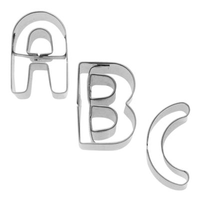 Cookie cutter set letters A-Z from Westmark