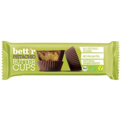 Bio Pistachio Nut Butter Cups 39g - 12er Vorteilspack von Bettr