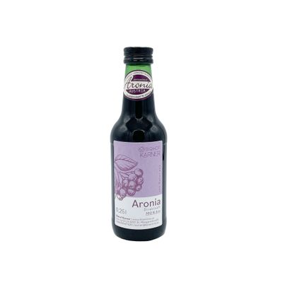 Bio Aronia Direktsaft 100% mit Fruchtanteil 250ml