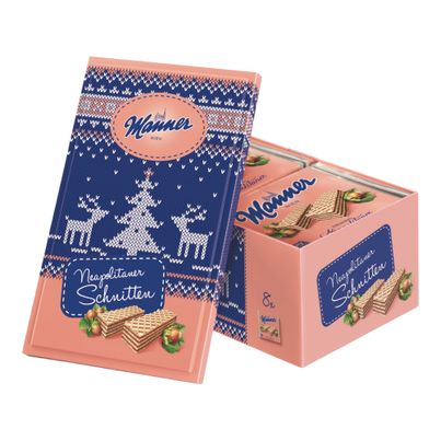 Manner Neapolitaner Weihnachtsdose 600g