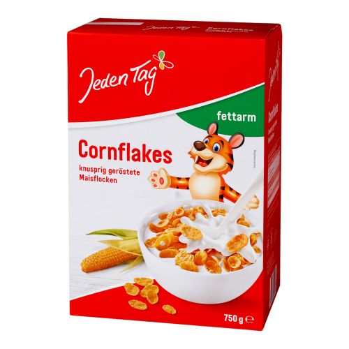 Cornflakes 750g von Jeden Tag