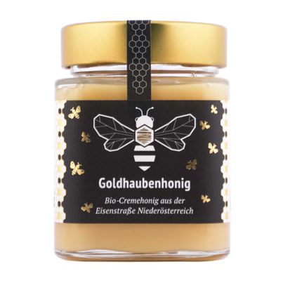 Bio Goldhaubenhonig 380g von Fuchssteiner Bio-Imkerei