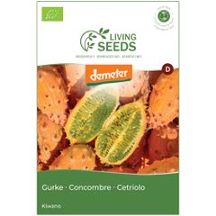 Bio Gurke Kiwano 5.05g Saatgut von Living Seeds
