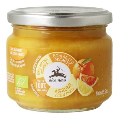 Bio Fruchtzubereitung Zitrusfrucht 270g - 6er Vorteilspack von Alce Nero