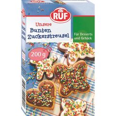 Bunte Zuckerstreusel 200g von Ruf