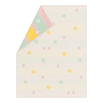 Baby Blanket Ladybugs Color Offwhite 75x100cm by David Fussenegger