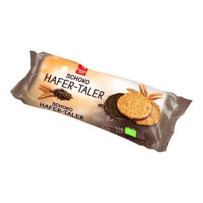 Bio Schoko Hafer Taler 200g - 18er Vorteilspack von Linea Natura