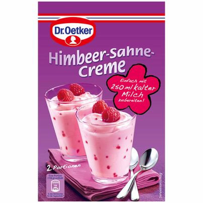 Dr. Oetker Himbeer-Sahne-Creme 62g