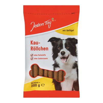Dog snack chewy rolls 20pcs from Jeden Tag