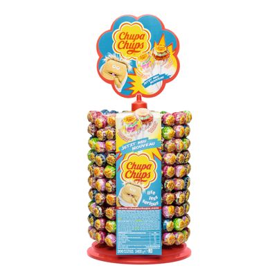 Lolly wheel display - value pack of 200 from Chupa Chups