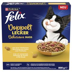 Double Delicious Chicken 800g – 5-pack value pack from Felix Pet Food