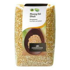 Bio Moong Dal Dhuli 500g - 6er Vorteilspack von Cosmoveda