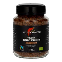 Bio Instant Espresso 50g - 6er Vorteilspack von Mount Hagen